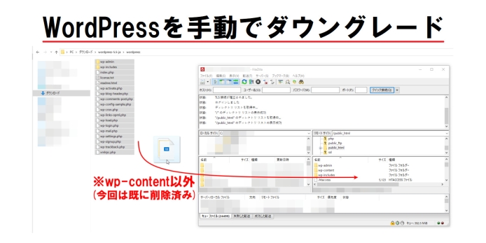 Wordpress-手動ダウングレード方法_eyecatch
