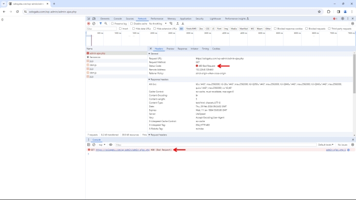 他の4xxの問題が原因でブロックされました-admin-ajax_005